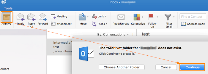 see the size of an email in outlook for mac?